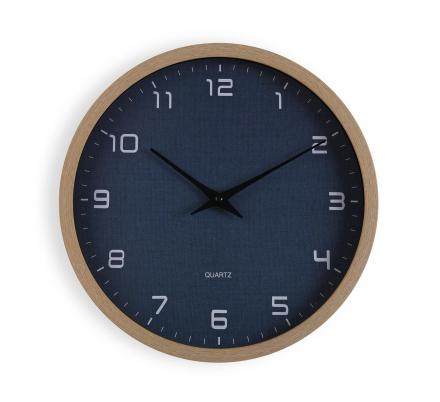 RELOJ ECO AZUL OSCURO 30CM