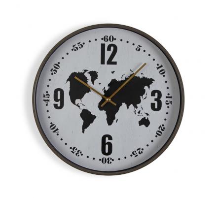 RELOJ DE PARED MAPA 40,6CM