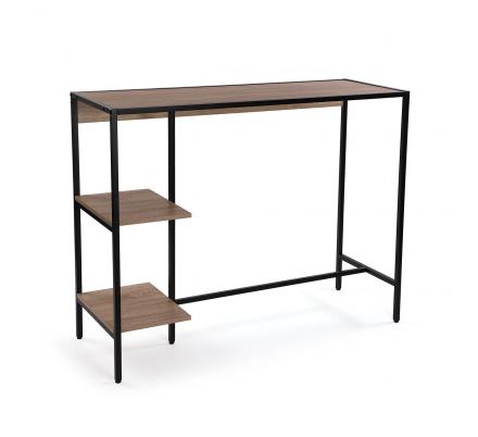 SET MESA Y 2 TABURETES MADERA CLARA