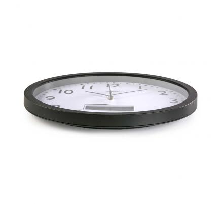RELOJ METEO NEGRO 35CM