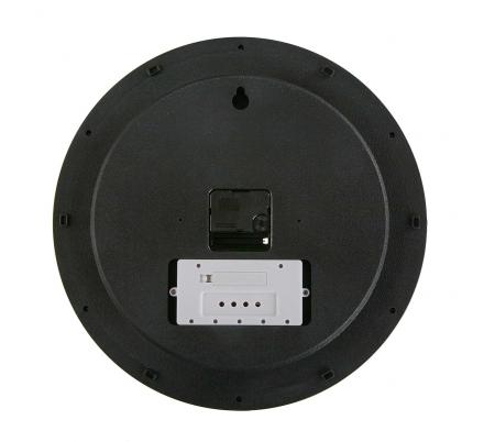 RELOJ METEO NEGRO 35CM