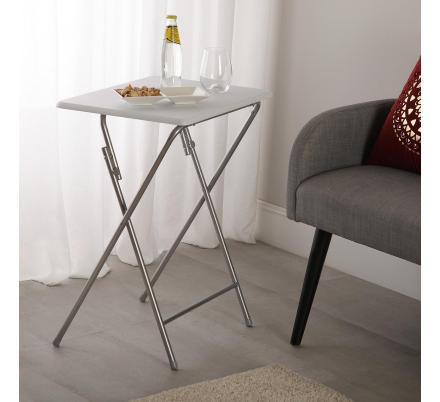 MESA PLEGABLE BLANCA