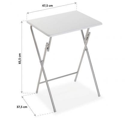 MESA PLEGABLE BLANCA