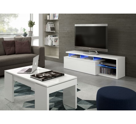 Mueble de TV Blu-Teach LEDS