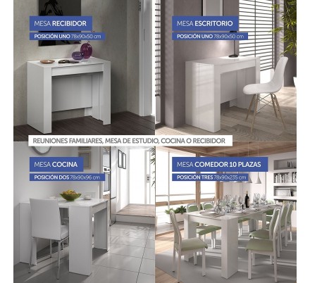 Mesa Comedor Consola Extensible