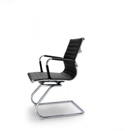 Silla confidente Oficina Smat Ecopiel Varios Colores