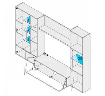 Composición de salón Disegno