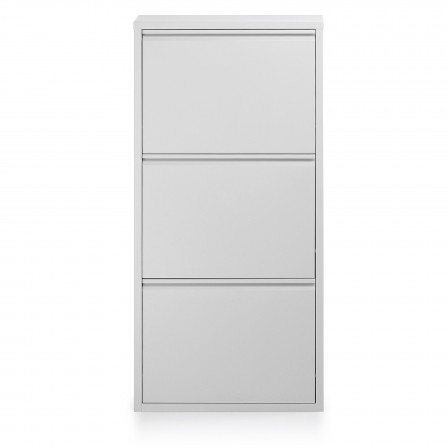 Zapatero 3 Puertas Blanco