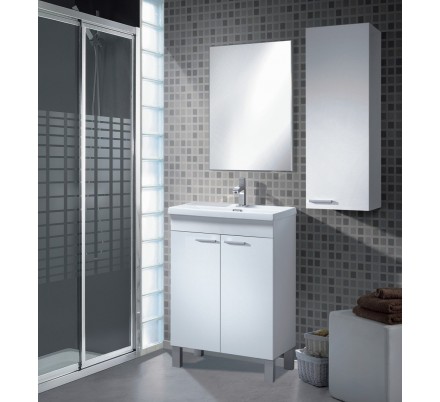 Columna de Baño de Colgar Koncept Blanco Brillo