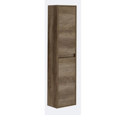 Columna Baño 2 Puertas Dakota Color Nogal