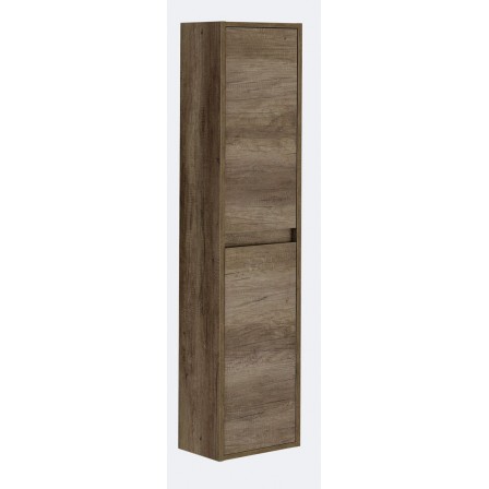 Columna Baño 2 Puertas Dakota Color Nogal