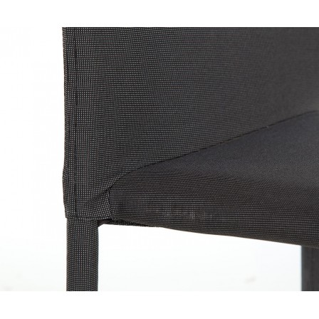 Silla Comedor Tapizada Vigo Gris Oscuro