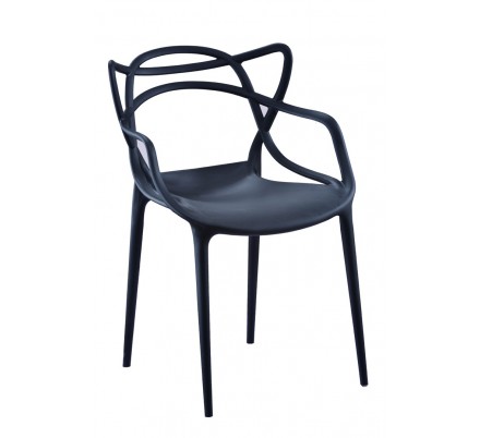 Silla modelo Concha Negro | Mubeko