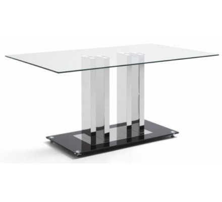 Mesa Comedor Modelo Trinidad Cristal 150x190 