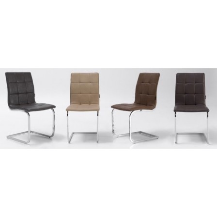 Silla de Comedor Tenesse Eco Cuero