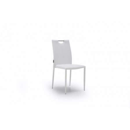 Silla Romina Tapizada Ecopiel Varios Colores