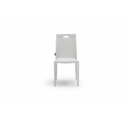 Silla Romina Tapizada Ecopiel Varios Colores