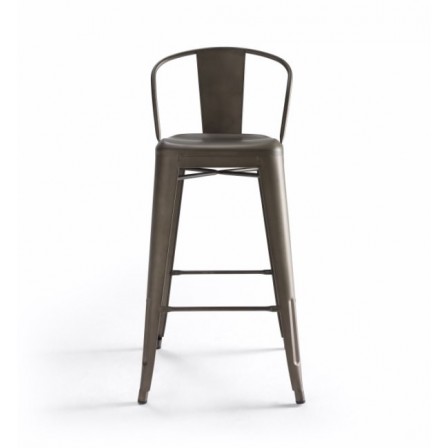Taburete Alto Diseño Industrial Modelo Rodas