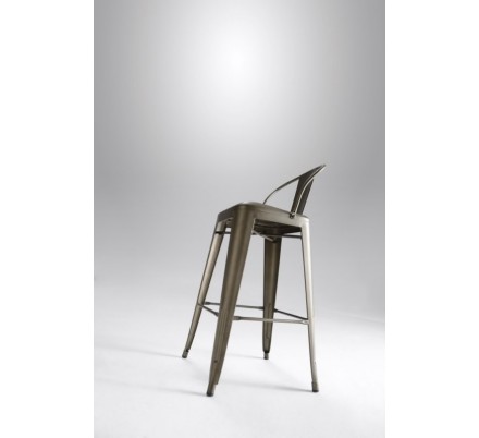 Taburete Alto Diseño Industrial Modelo Rodas