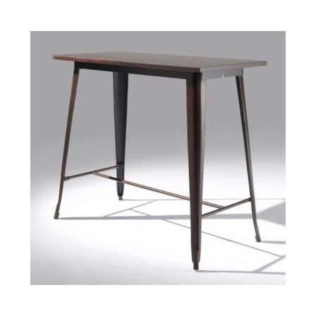 Mesa Alta Bar Montana Industrial 120x60