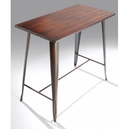 Mesa Alta Bar Montana Industrial 120x60