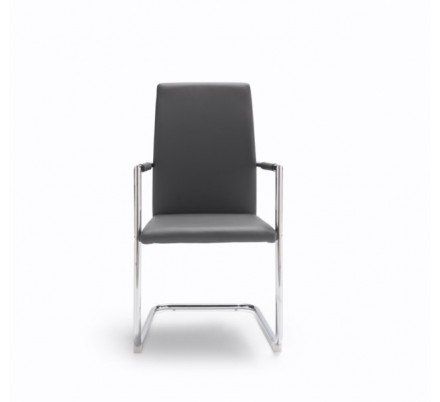 Sillón Confidente Oficina Eco Piel Modelo Evolution -  Varios colores