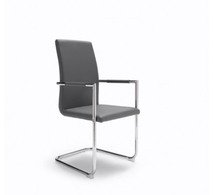 Sillón Confidente Oficina Eco Piel Modelo Evolution -  Varios colores
