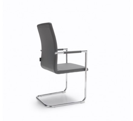 Sillón Confidente Oficina Eco Piel Modelo Evolution -  Varios colores