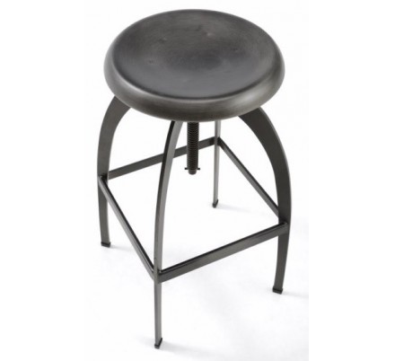 Taburete Estilo Industrial Modelo Héctor - Varios Colores