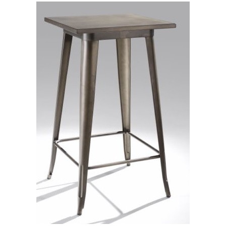 Mesa Alta Estilo Industrial Modelo Grappa - Varios Colores