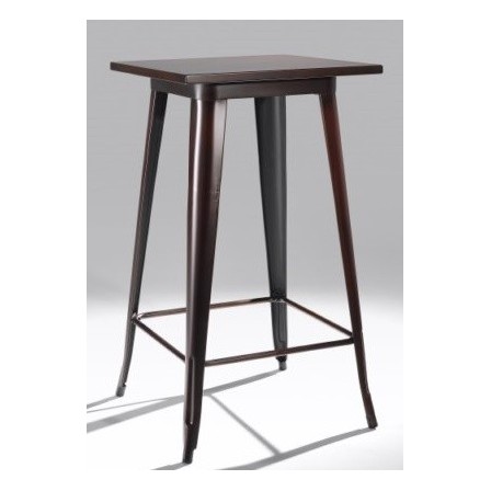 Mesa Alta Estilo Industrial Modelo Grappa - Varios Colores
