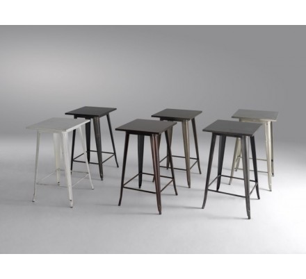 Mesa Alta Estilo Industrial Modelo Grappa - Varios Colores