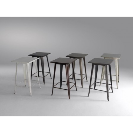 Mesa Alta Estilo Industrial Modelo Grappa - Varios Colores