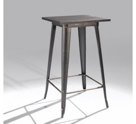 Mesa Alta Estilo Industrial Modelo Grappa - Varios Colores