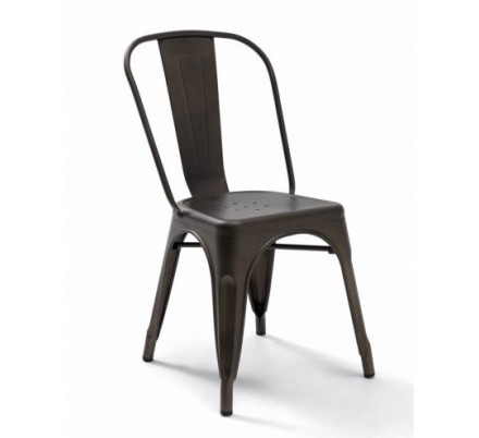 Silla Acero Industrila modelo Century - Varios Acabados