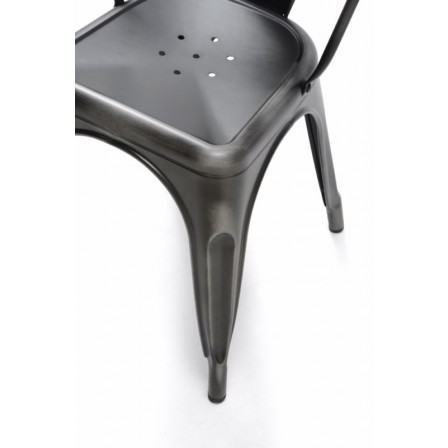 Silla Acero Industrila modelo Century - Varios Acabados