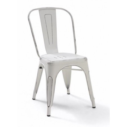 Silla Acero Industrila modelo Century - Varios Acabados