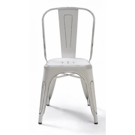 Silla Acero Industrila modelo Century - Varios Acabados