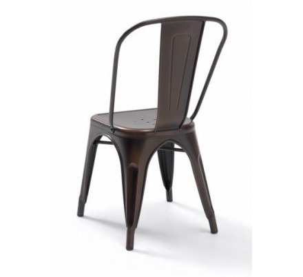 Silla Acero Industrila modelo Century - Varios Acabados