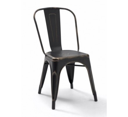 Silla Acero Industrila modelo Century - Varios Acabados
