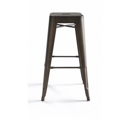 Taburete Alto Bar Industrial Modelo Cartago - Varios Acabados