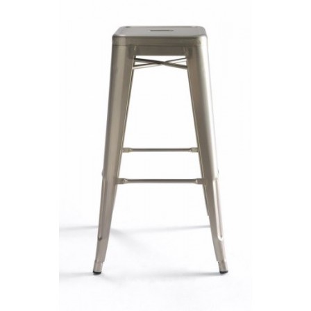 Taburete Alto Bar Industrial Modelo Cartago - Varios Acabados