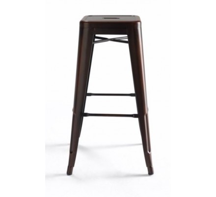 Taburete Alto Bar Industrial Modelo Cartago - Varios Acabados