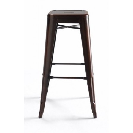 Taburete Alto Bar Industrial Modelo Cartago - Varios Acabados