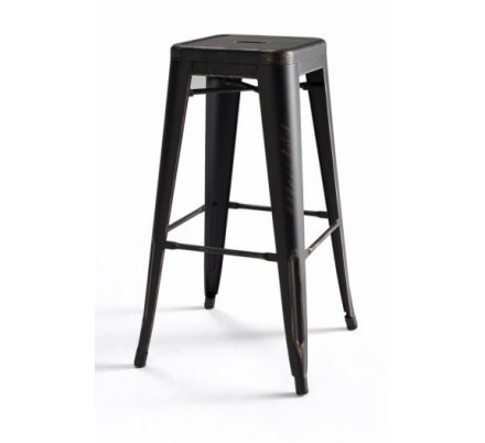 Taburete Alto Bar Industrial Modelo Cartago - Varios Acabados