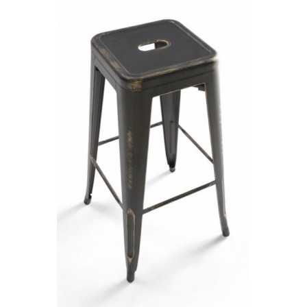 Taburete Alto Bar Industrial Modelo Cartago - Varios Acabados