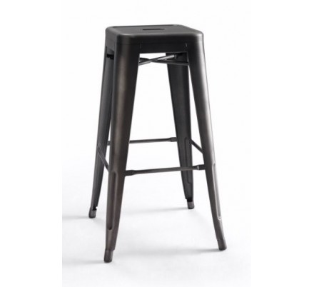 Taburete Alto Bar Industrial Modelo Cartago - Varios Acabados