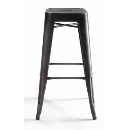 Taburete Alto Bar Industrial Modelo Cartago - Varios Acabados