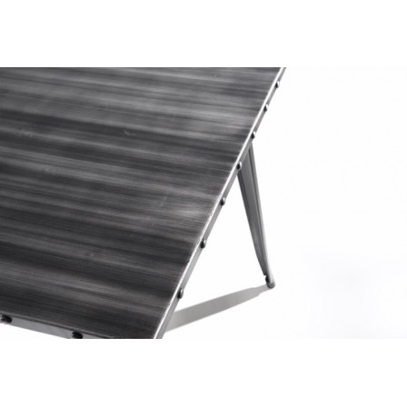 Mesa Cuadrada Acero Industrial Modelo Calabria - Varios Acabados
