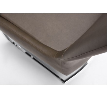 Silla Comedor Modelo Armada Tapizada Estructura Cromada - Varios Colores